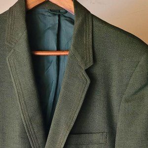 Vintage Don McWilliams green wool blazer (38R)
